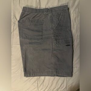 Men's Charcoal Cargo Shorts